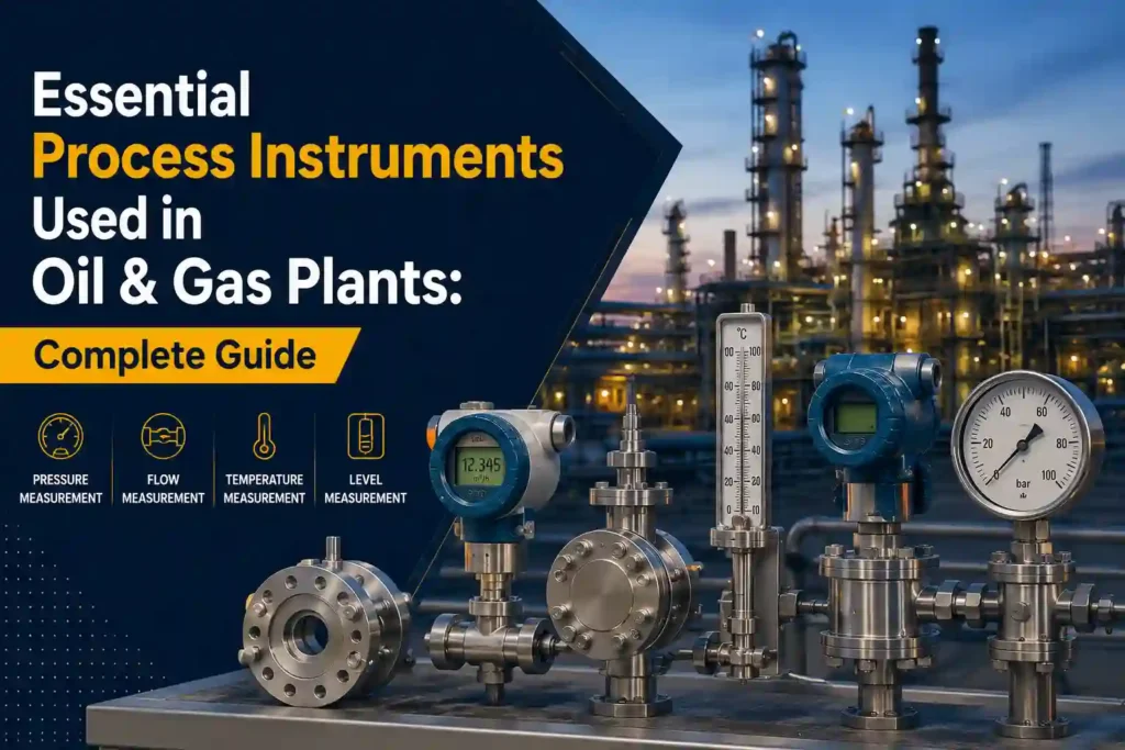Essential Process Instruments Used in Oil & Gas Plants