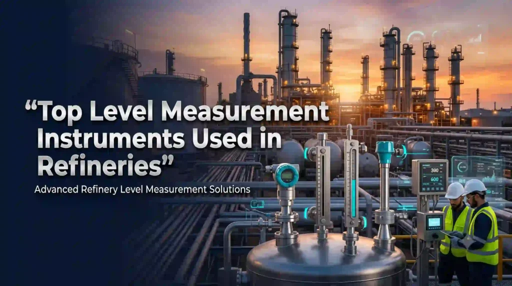 Top Level Measurement Instruments Used in Refineries